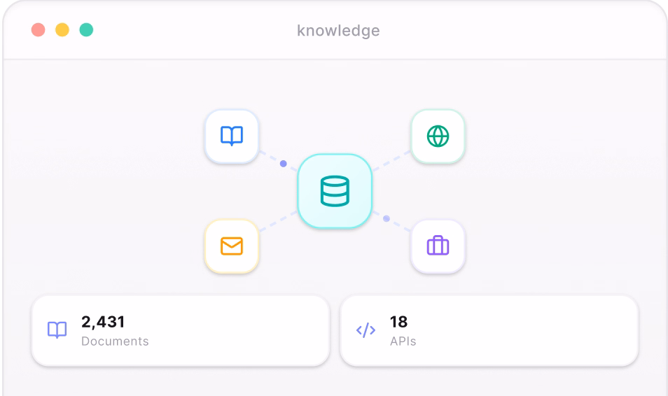 Knowledge Manager interface