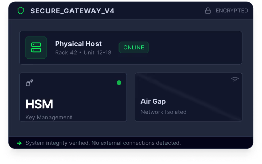 On-premise infrastructure